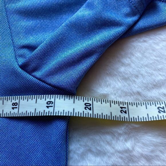 Travis Mathew Blue Polo Shirt Size Small - Picture 9 of 11